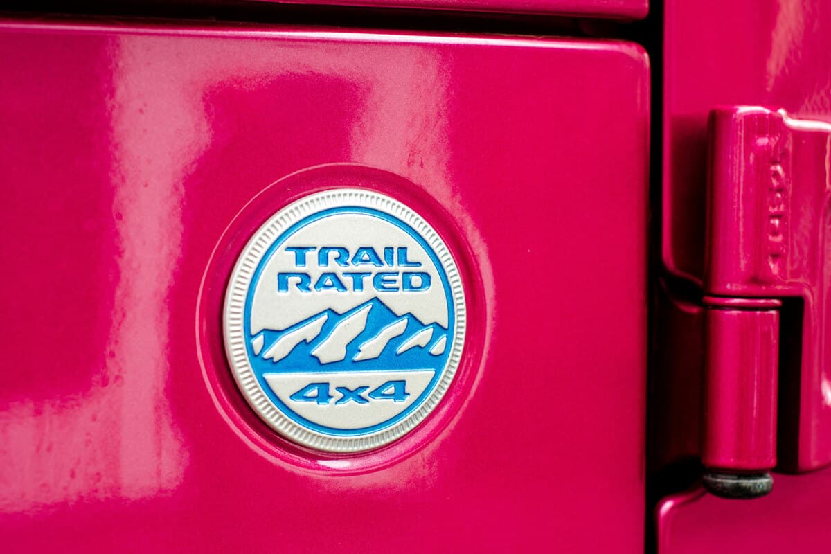 Trail rated emblem guaranteed for a car