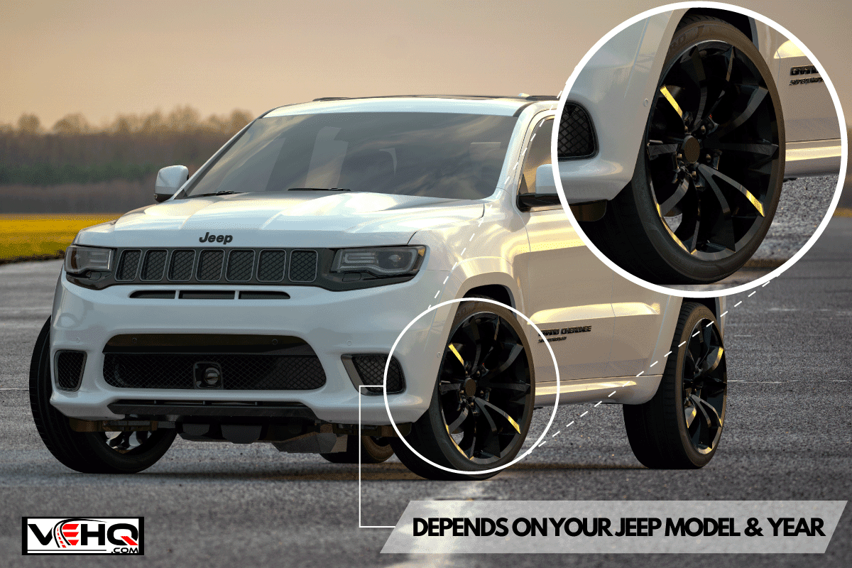 White jeep grand cherokee, What Wheels Fit A Jeep Cherokee?