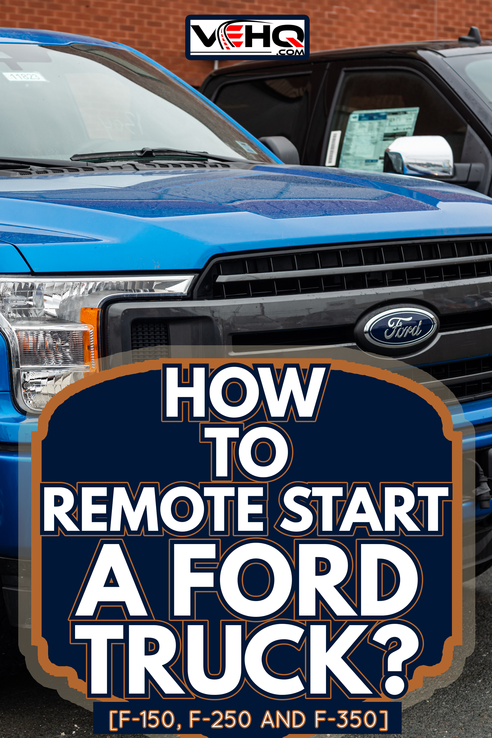2020 Ford F-150 pickup truck at a dealership - How To Remote Start A Ford Truck [F-150, F-250 And F-350]