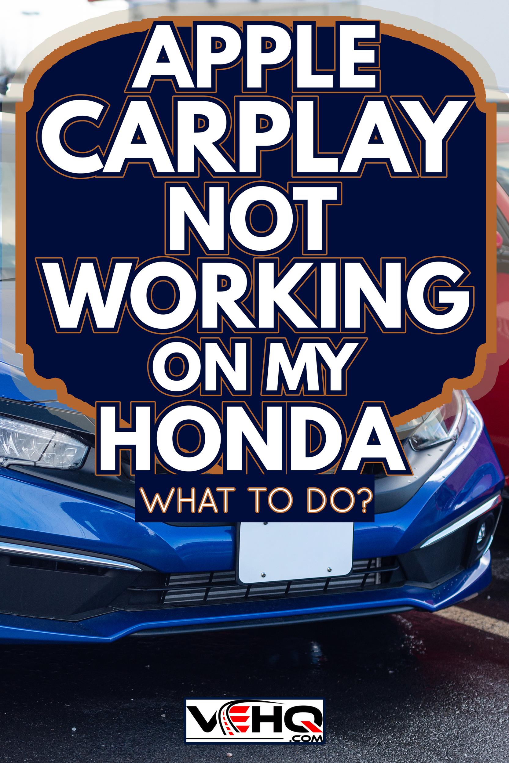 A 2020 Honda Civic sedan at a dealership. - Apple CarPlay Not Working On My Honda - What To Do