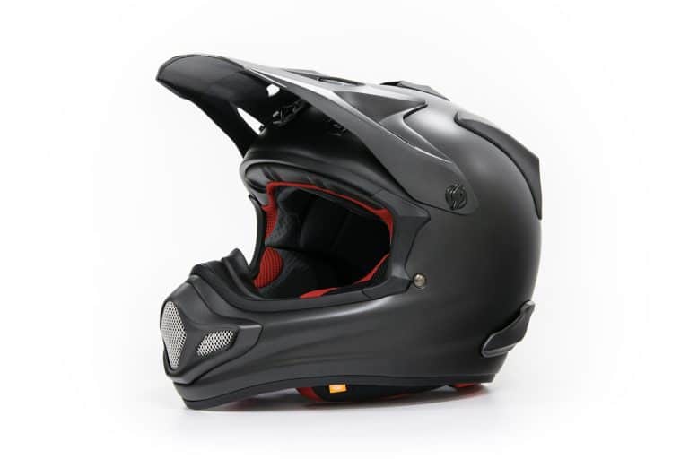 Black motocross helmet - How Snug Should A Motorcycle Helmet Be
