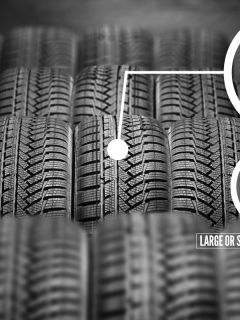 a lot of new car tires in the warehouse, Can You Use Tires With Different Aspect Ratio Or Tread?