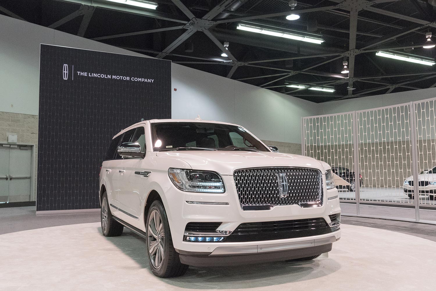 Lincoln Navigator on display at the Orange County International Auto Show