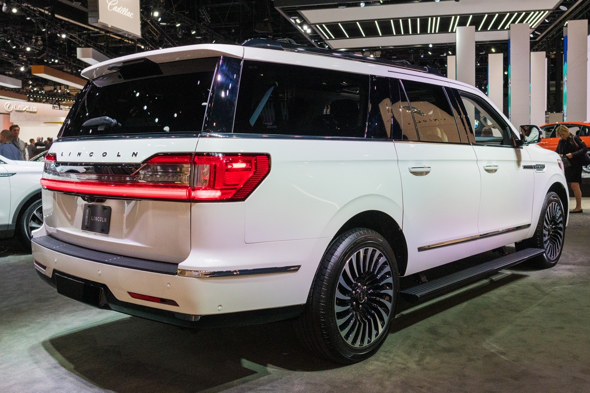 Lincoln Navigator on display during Los Angeles Auto Show.