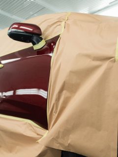 Protecting a other parts of a car and leaving the car door for paint repair, How To Remove Overspray From Car
