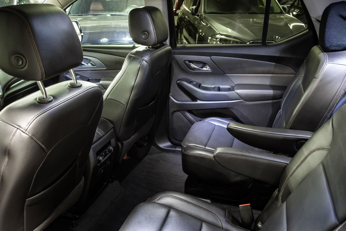 vehicle interior, rear seats