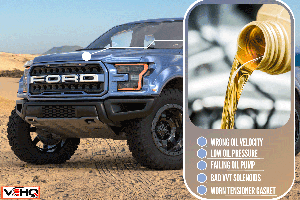Ford F-150 Raptor - Most Extreme Production Truck On The Planet standing on a sand dune by the ocean, 5.4 3V Rough Idle When Warm—What's Wrong?