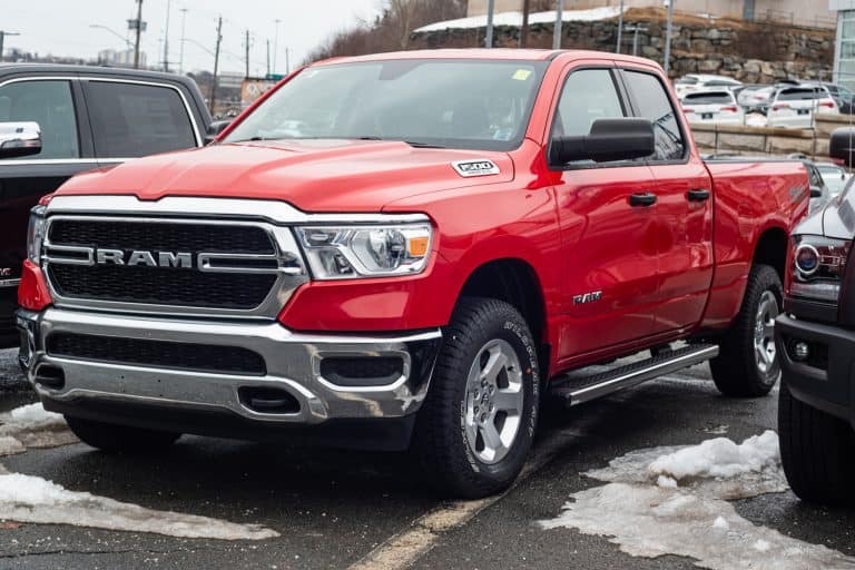 A 2020 Ram 1500 Pickup Truck at a dealership - Where To Place The Jack On A Ram 1500