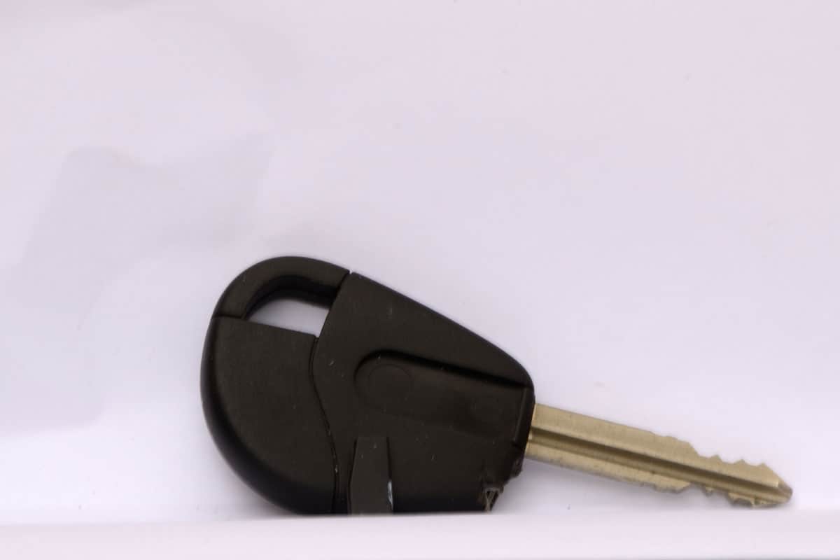 A car key transponder
