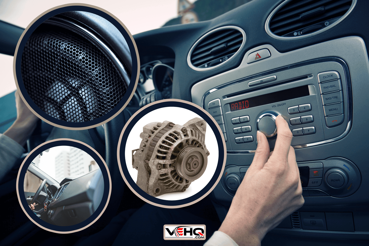Adjusting the volume of a car radio - Car Radio Volume Goes Down When Braking - What's Wrong
