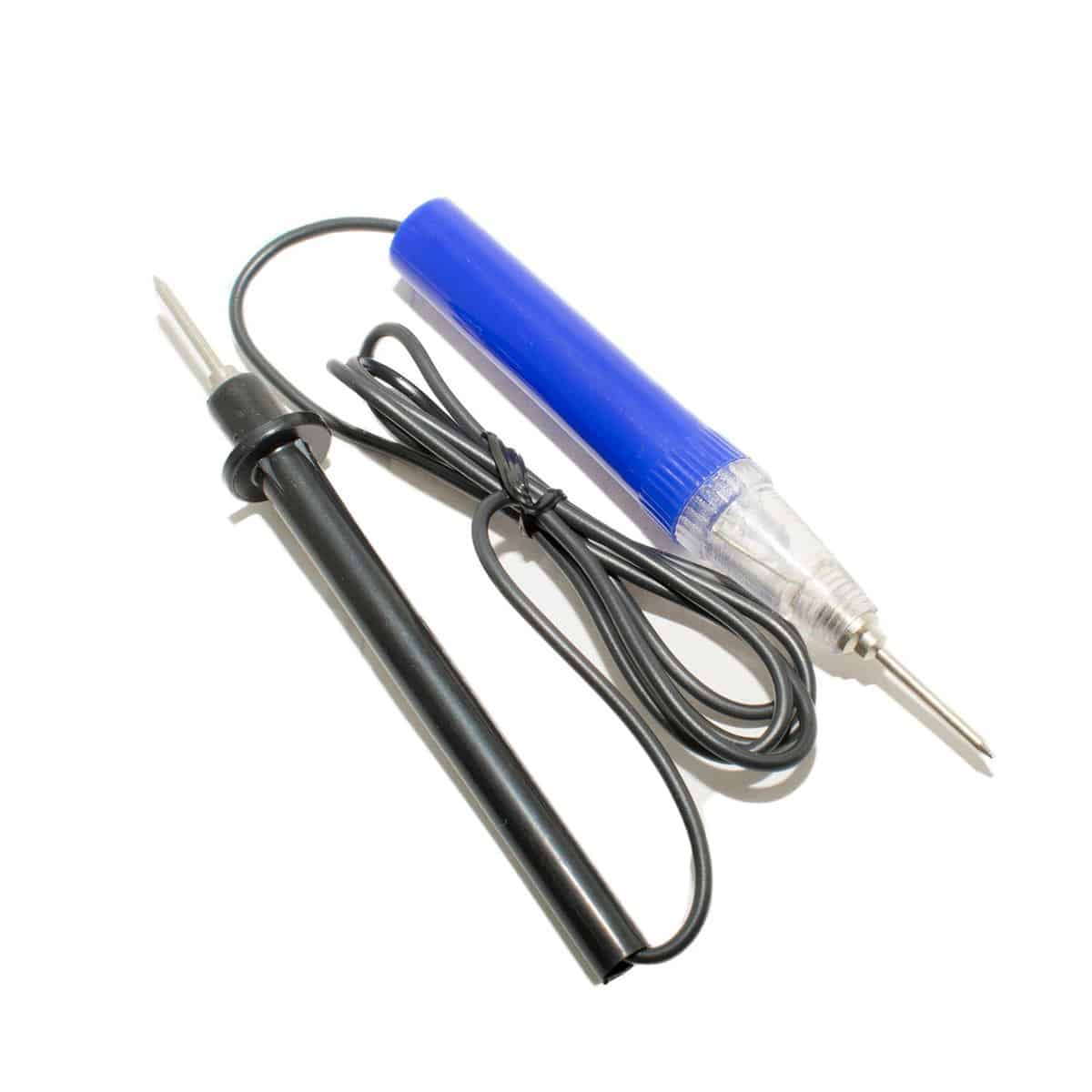 Blue color continuity tester checker for electronics