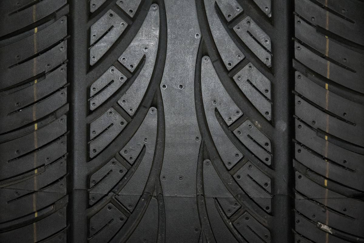 Car tire background