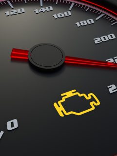 Engine check light on car dashboard - Check Engine Light Comes On After Getting Gas - What's Wrong