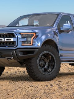 Ford F-150 Raptor - Most Extreme Production Truck On The Planet standing on a sand dune by the ocean, 5.4 3V Rough Idle When Warm—What's Wrong?