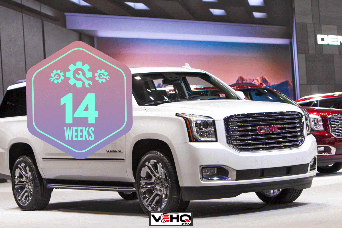 The 2018 Yukon Denali on display at the Chicago Auto Show, How Long Does It Take To Build A GMC Yukon