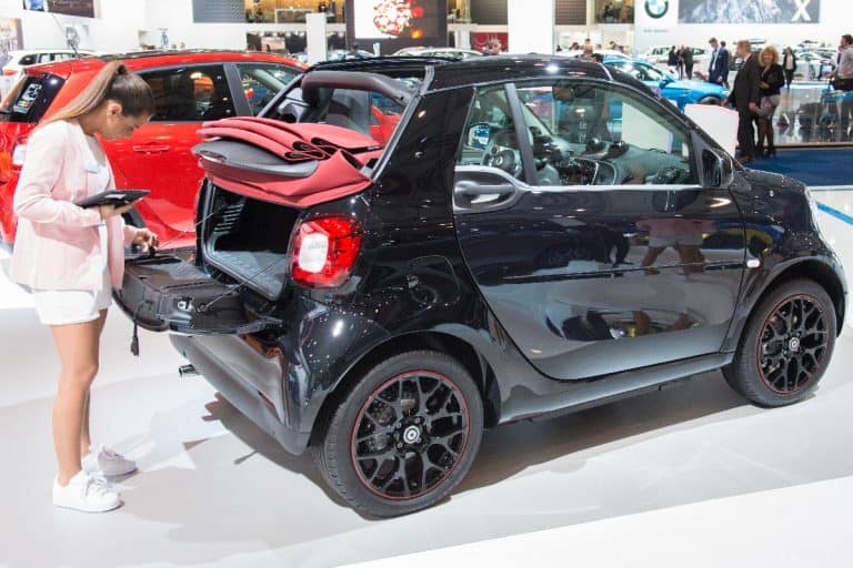 Smart car on display during the Brussels motor show, Can You Fit A Suitcase In A Smart Car?