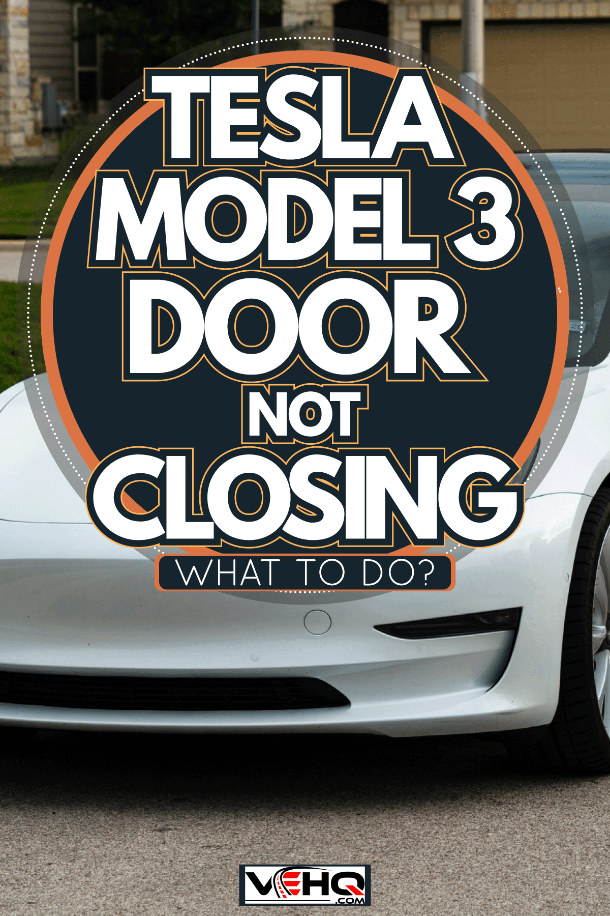 White Tesla Model 3 The American Made Electric sports car, Tesla Model 3 Door Not Closing - What To Do?