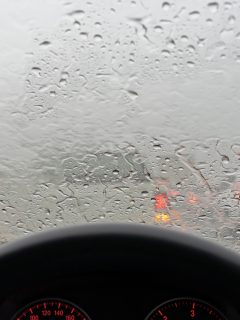 Traffic jam while driving in heavy rain - Car Windows Fogging Up Inside When It Rains - What To Do