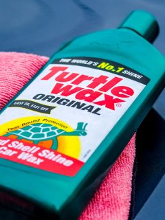 Turtle Wax automotive polish on a red cloth on a car bonnet, Does Turtle Wax Remove Scratches?