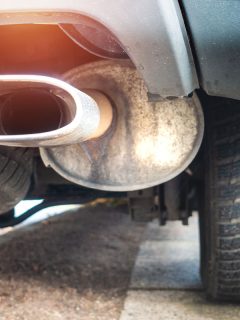 Up close photo of a car exhaust, Car Sounds Louder Than Usual - What To Do