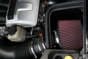 A modified air intake system on a modern engine - Are K&N Filters Bad For Your Engine