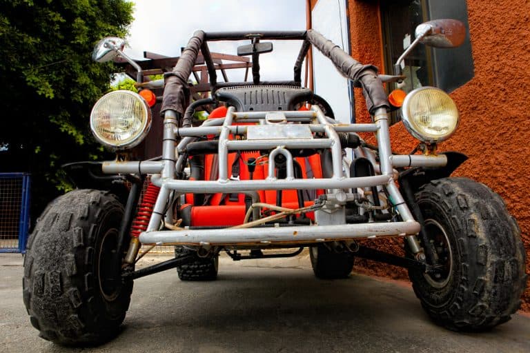 An off road red rusty buggie - What Is The Best Oil For Coleman Go Kart