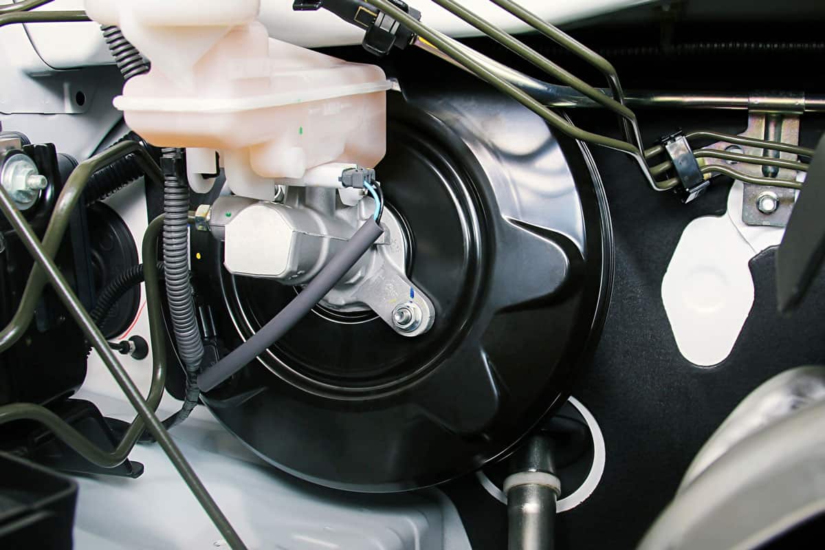 Car brake booster is use a vacuum to balance the high fluid pressure in the braking system of a vehicl