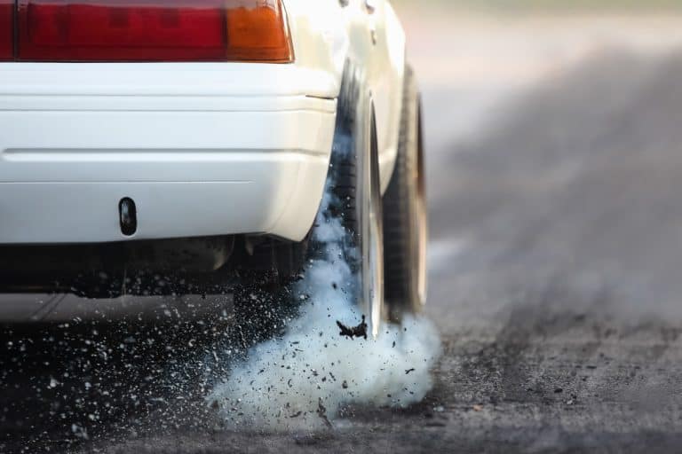 A car burns rubber off its tires, Car Sounds Like It's Dragging Something - What Could Be Wrong?
