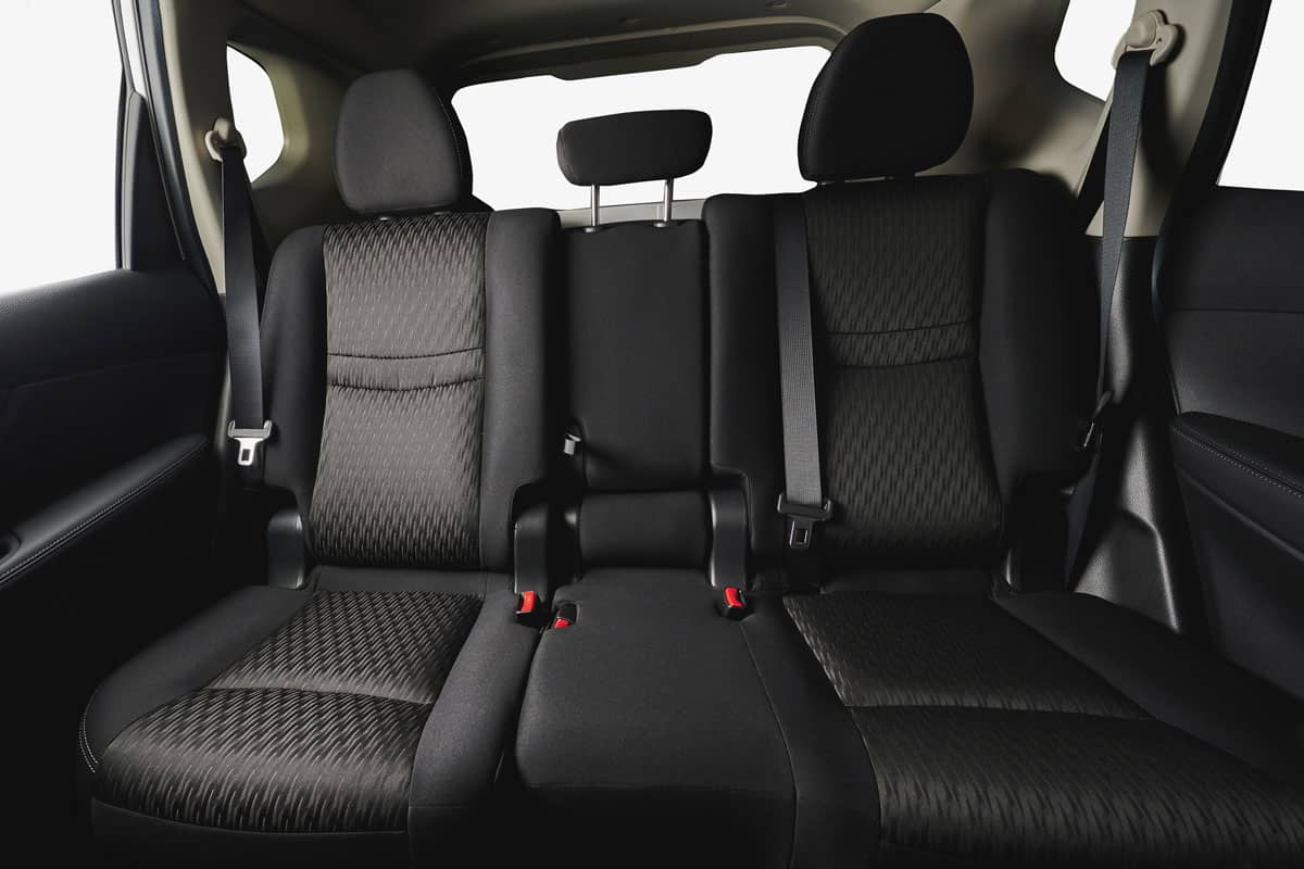 Cloth comfortable rear car seat