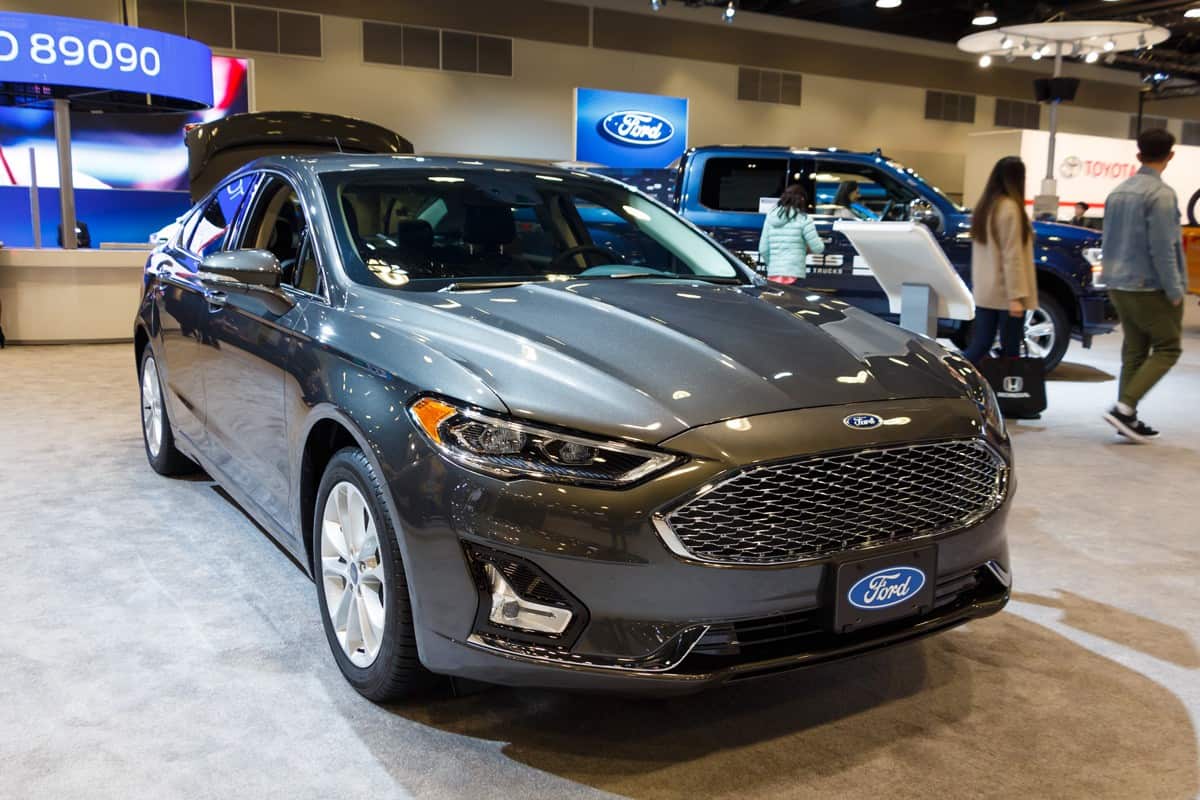 Ford Fusion, taken at 2019 Vancouver Auto Show 