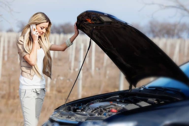 Girl looking at the car engine, Can You Put A Truck Engine In A Car?