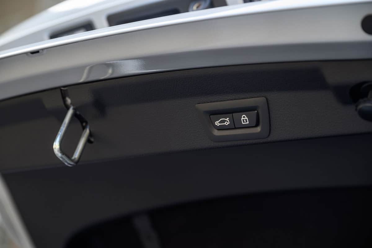 Power Liftgate Trunk Close and Lock Buttons