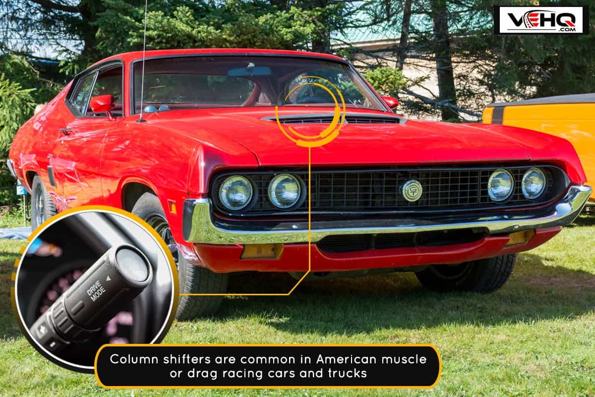 1970 Ford Torino GT at campground, What Cars Have Column Shifters?