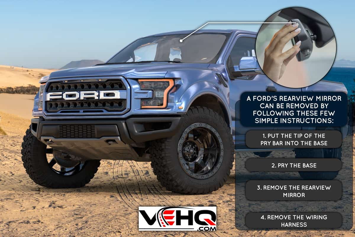 Ford F-150 Raptor - Most Extreme Production Truck On The Planet standing on a sand dune by the ocean, How To Remove Ford Rear View Mirror