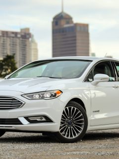 A 2016 FORD FUSION HYBRID TITANIUM. The total system output is rated at 188 horsepower. Fuel economy is estimated at 44 mpg in the city, 41 mpg on the highway - Ford Fusion Shift System Fault Here's What It Means
