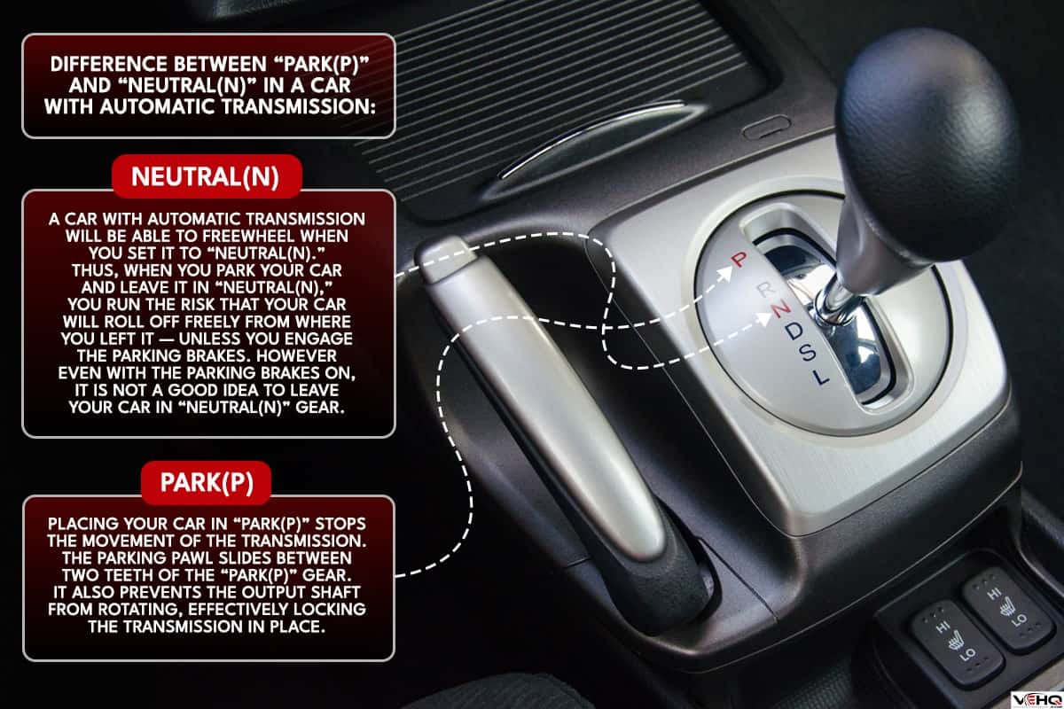 Difference between “Park(P)” and “Neutral(N)” in a car with automatic transmission, Transmission Makes Noise When Put In Park - Why And What To Do?