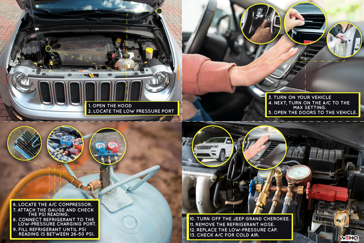 Steps on how to add refrigerant in your jeep grand cherokee, How To Add Refrigerant To My Jeep Grand Cherokee