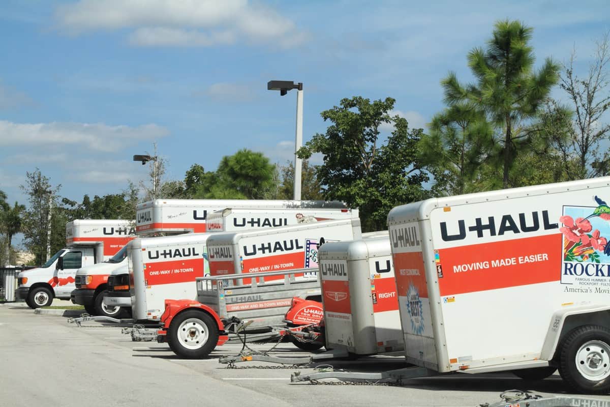  U-Haul trucks and trailers 