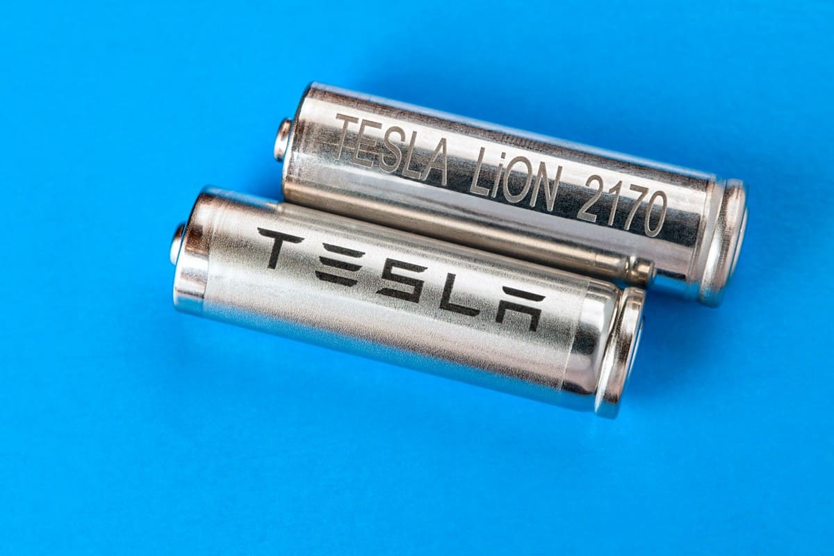 Tesla Lithium Ion batteries