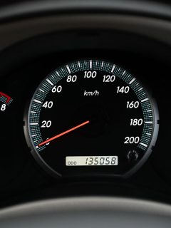 photo of a mileage-distance-on-car-dashboard-digital-2072097830, How Many Miles Can Acura Last (Breakdown By Model)?
