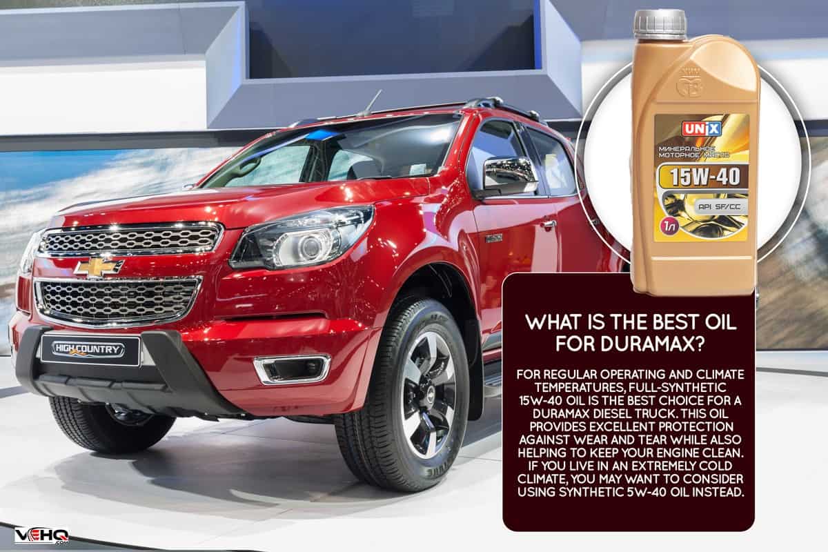 Chevrolet Duramax on display,showed in the International Motor Show, What Is The Best Oil For Duramax?