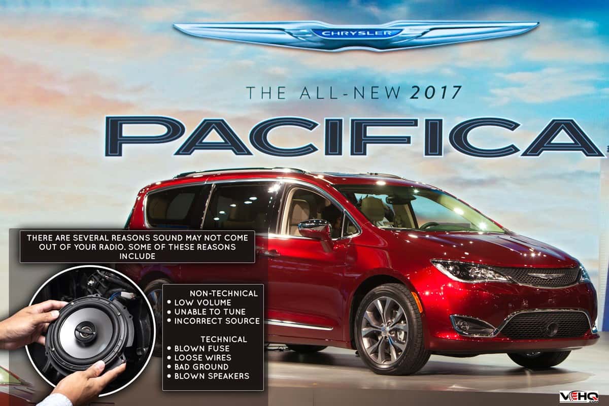 The 2017 Chrysler Pacifica on display at the North American International Auto Show media preview January 11, 2016 in Detroit, Michigan., Why Does My Chrysler Pacifica Radio Have No Sound?