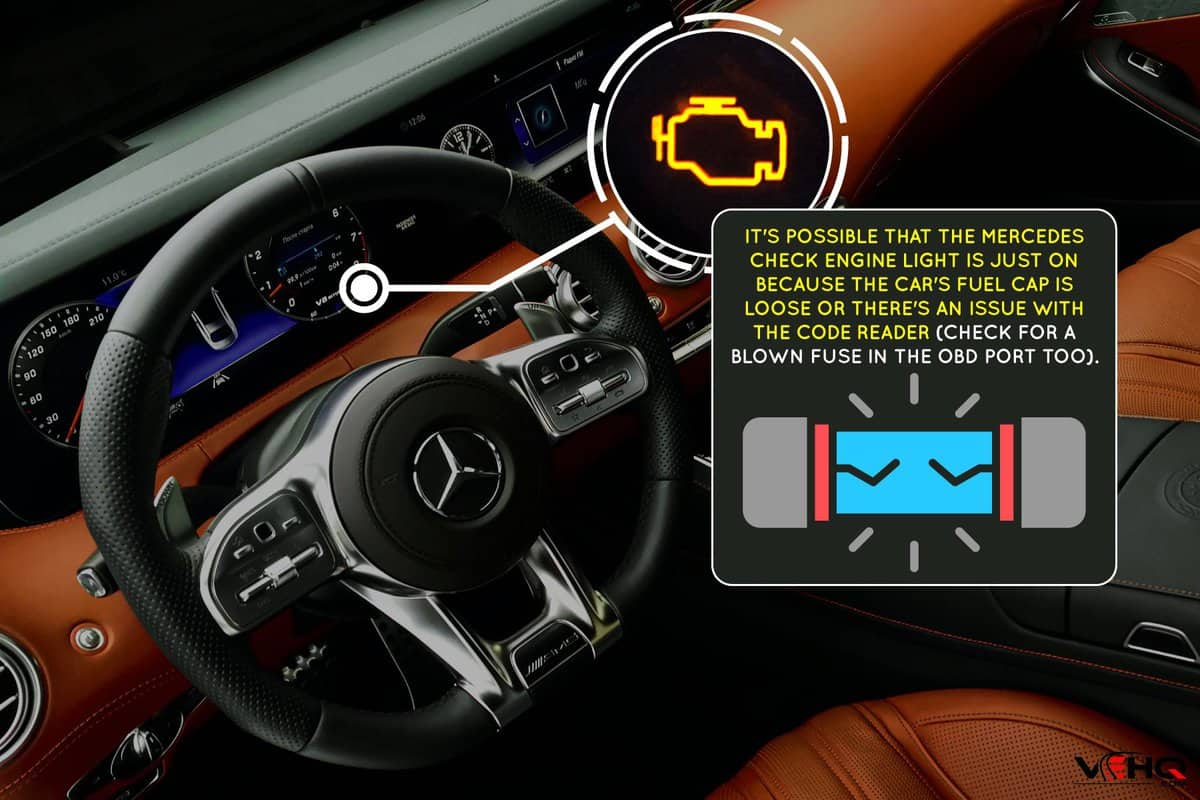 cool sport orange theme of mercedes interior design, Mercedes Check Engine Light Is On But Gives No Message Or Codes - Why? What To Do?