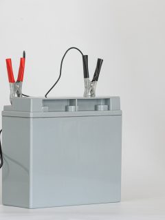 Nanoscale Gel Deep cycle battery on white background - How To Vent A Deep Cycle Battery - Is Venting Necessary