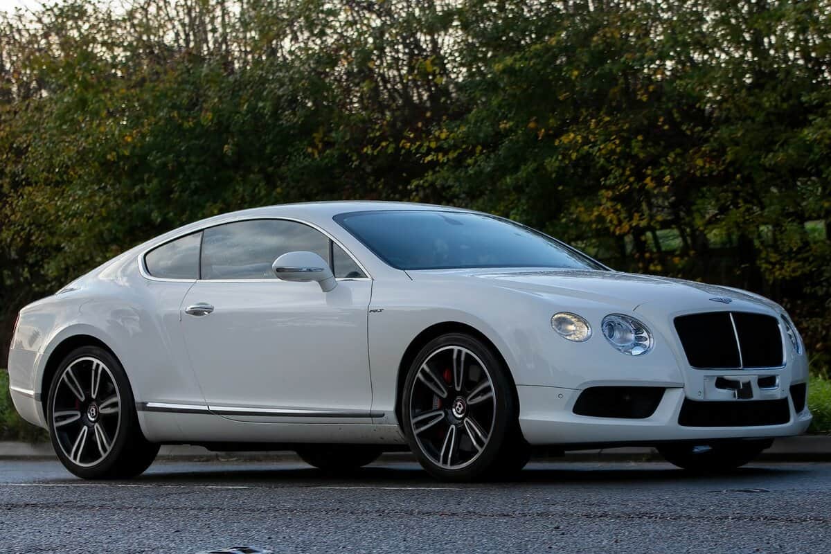 2012 white 3993 cc Bentley Continental