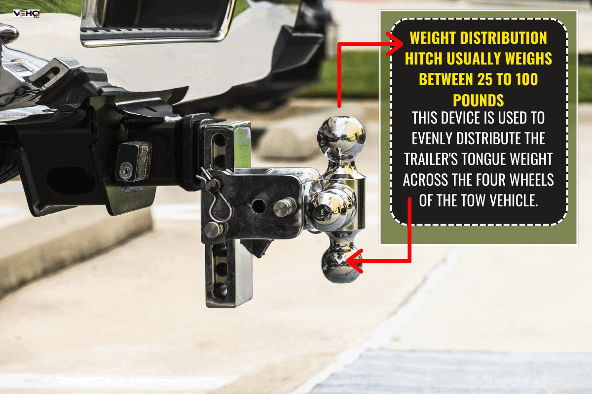 Car tow hitch. - How Much Does A Weight Distribution Hitch Weigh?