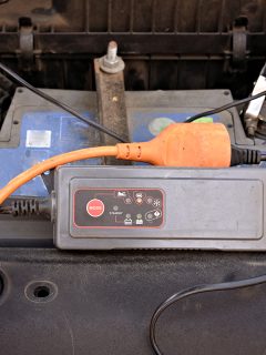 Charging the car battery with a small charger, Why Does My Schumacher Battery Charger Turn On And Off Repeatedly?