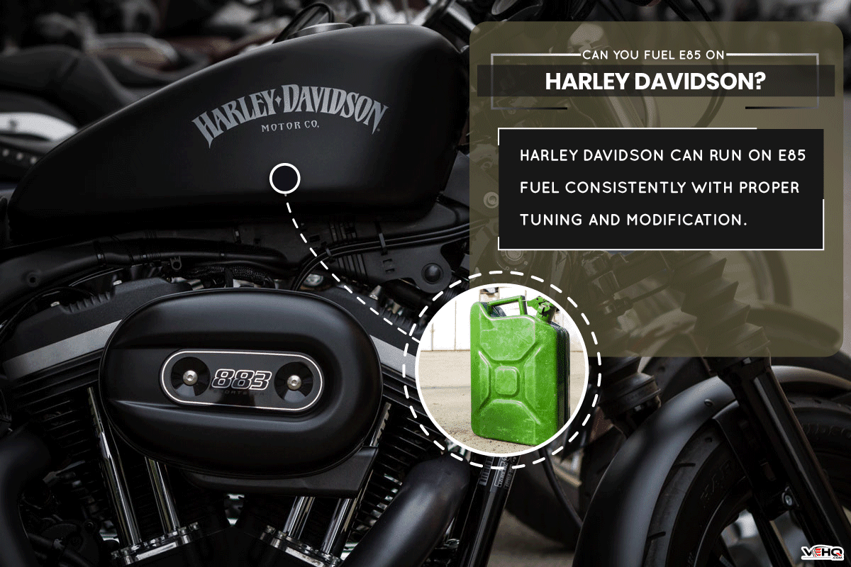 Harley Davidson motorcycle black, Can You Run E85 In A Harley Davidson?