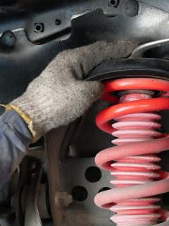 Maintaining a shock absorbers at the garage, How To Fit Shock Absorbers To A Trailer [Step-By-Step Guide]