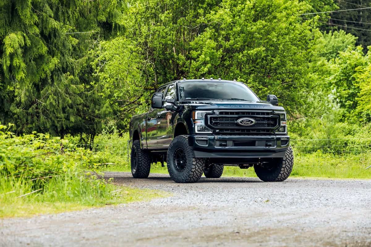 all new ford super duty on the road